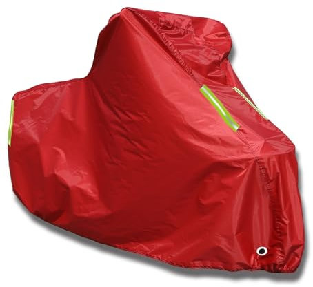 Copertura Moto Per Benelli Bx 449 Cross 2007-2008 , Telone Protettivo For Moto For Interni Ed Esterni, Copertura For Garage For Moto 210D Oxford Resistente Agli Strappi, Alla Polvere E Anti-UV(Red)