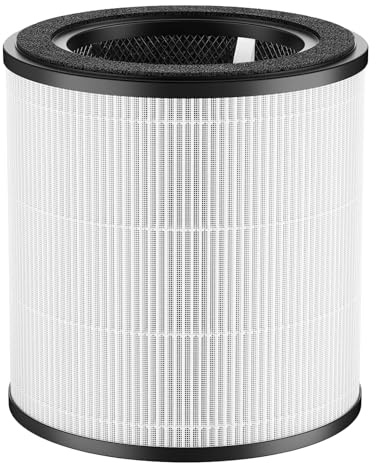 Air 4000 Ersatzfilter Passend für Bosch Air 4000 4000i Luftreiniger 3-in-1 H13 Ersatz HEPA Filter Aktivkohlefilter Vorfilter