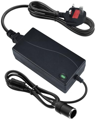 AC to DC Converter 12V 6A 72W, 240V to 12V Adapter, Mains to 12V Car Adaptor for LED Strip Lights, CCTV Cameras, Wireless Routers & Household Devices