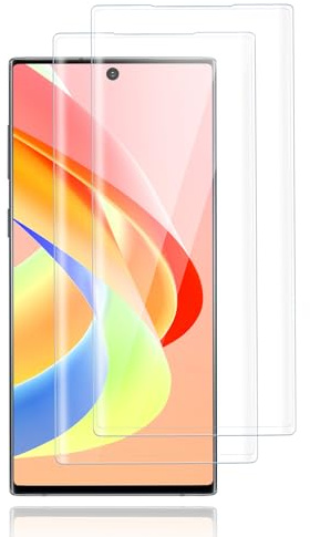 Carantee Schutzfolie für Panzerglas für Samsung Galaxy Note 10 Plus (2 Stück) - Hohe Touch-Empfindlichkeit, Anti-Fingerabdruck, 9H Härte, kratzfest & stoßfest - Displayschutzfolie mit HD Blasenfreie