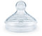 NUK Nature Sense Silicone Small Feed Hole Teats 2pk (6-18 Months)
