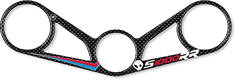 labelbike - 3D-Harzaufkleber zum Schutz und zur Dekoration der Gabelplatte, kompatibel mit BMW S1000RR 2009-2011