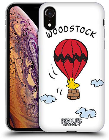 Head Case Designs Licenciado Oficialmente Peanuts Woodstock Personajes Caso Funda de Gel Suave Compatible con Apple iPhone XR