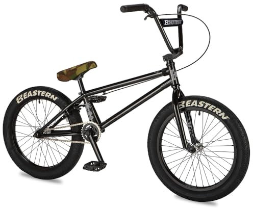 Eastern Bikes Wolfdog BMX Bike, 20-Inch, Full Chromoly Frame (Black)