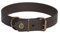 Akah BioThane® Halsband Hundehalsband witterungsbeständig und wasserfest, reißfest bis 450 Kg für Jagdhunde braun oder schwarz von oefele.de (45 cm, Braun)
