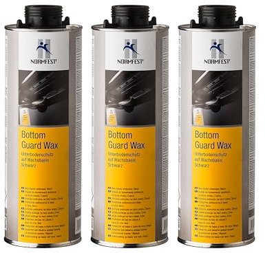 Normfest Unterbodenschutz Wachs Bottom Guard Wax schwarz 3x 1000ml