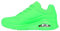 Skechers Femme Uno Night Shades Basket, Vert, 38 EU