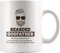 Panvola 'Bearded Godfather Definition ' Tazza figlioccio figlioccia Battesimo Battesimo Festa del papà Apprezzamento Tazza da caffè in ceramica 11 once Bianco Novità Bicchieri