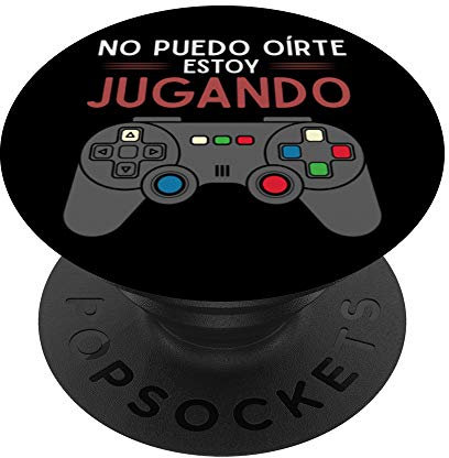 Gamer Estoy Jugando Videojuegos Consola Gaming PopSockets PopGrip: Agarre intercambiable para Teléfonos y Tabletas
