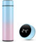 flintronic Thermosflasche, 500ml Vakuum Isolierbecher Trinkflasche aus 304 Edelstahl, Wasserflasche mit LED-Touchscreen Temperaturanzeige, Edelstahl Trinkflasche Auslaufsicher, BPA-Frei