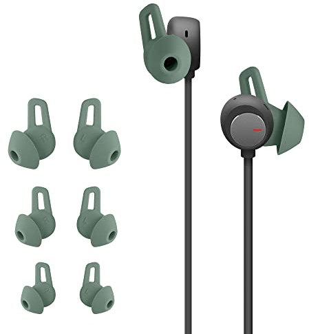 kwmobile 6X Polster kompatibel mit Huawei FreeLace Pro - 3 Größen - Silikon Ohrstöpsel In-Ear Kopfhörer