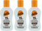 Malibu Wasserfeste, mit Vitaminen angereicherte Sonnenschutzlotion mit hohem Schutzfaktor 15, 100 ml, 3er-Pack