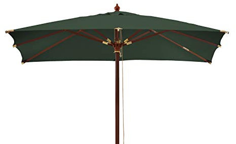 Kai Wiechmann Sonnenschirm quadratisch 250 cm grün Windauslass UPF 50