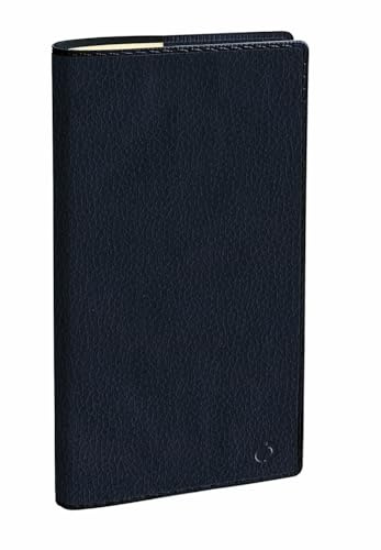 Quo Vadis - Kollektion: Marlow ITALNOTE Terminkalender, Wochenansicht, 8,8 x 17 cm, Nachtblau, Jahr 2024