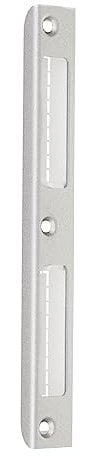 BKS Türrahmen Winkel-Schließblech S411 rund Stulp: 170 x 20 x 8 mm, Stahl, Türschließblech DIN L/R