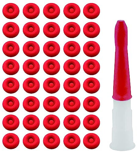 10/40/50PCS Caulk Cap Caulk Saver Cap Caulk Finishing Tool Abdichten Kappen Caulk Saver Caps Caulking Tube Covers Tube Caps for Sealing and Preserving (40pcs)
