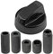 SPARES2GO Manopola di Controllo per Tower Friggitrice ad Aria (Confezione da 1, Nero)