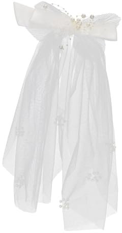 Brautschleier, Brautschleier für Hochzeit, Schleifen für Haare, Hochzeit, Haarspange, Schleier, Schleife, Clip, Brautjungfer, Haarschleife, Spitze, Schleife, Haarspangen, Perlenschleier, Braut,