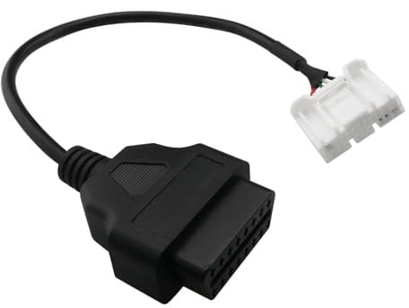 YINETTECH 20 Pin Car OBD2 Connection Cable OBD2 Diagnostic Instrument Connection Cable OBD2 Connector Harness OBD2 Adapter Cable Compatible with Tesla Model X Model S