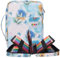 BOMKEE Federmäppchen mit 220 Fächern, Tragbar Buntstifte Organizer, Wasserdicht Bleistifte Halter Case für Studenten, Kinder, Erwachsene, Künstler (Bellis Perennis)