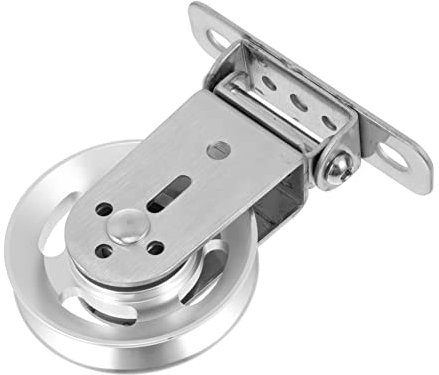 VINTORKY 1stk Rolle Kabel Ersatz Riemenscheibe Handmuff Aufzug Gewichtheben Riemenscheibe Universallager Fitnessteile Traktionsräder Aluminiumlegierung Stahldraht Fitnessgerät Rotieren