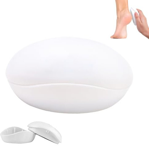 Creative Egg Foot Grinder,Egg Shaped Callus Remover, Egg Shaped Classic Callus Remover,Ideal for Foot Spas, Egg Shape Foot Scrubber Home Salons, and Removal of Tough Calluses and Dry Skin