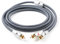 Impeto Cable para Subwoofer [1m] 1x Cinch RCA a 2x Cinch RCA Cable Coaxial Digital- Cable de Audio - Cable de Audio Subwoofer -1 metro