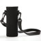 EYVRPAU 1 x sac porte-bouteille noir, portable, isolé, bandoulière réglable, acier inoxydable, grand (750 ml, noir)