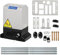 ROOMARK Motor Puerta Corredera,Abrepuertas de Puerta Corrediza Automática,Operador de Apertura de Puerta Abridor Automático,816 kg 2 Controles Remotos Motor puerta garaje basculante (370w) (750w)