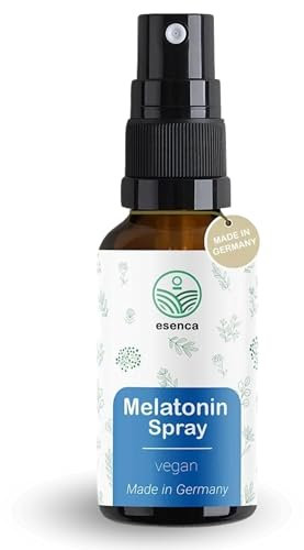 Esenca Melatonin-Spray – 50 ml – Hochkonzentriert, Vegan & Alkoholfrei – Laborgeprüft – aus Deutschland