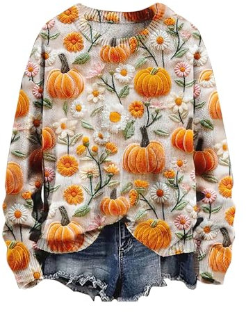 Generisch Warehouse Deal billige Sachen Sweatshirt Damen ohne Kapuze Sommer Oberteile Damen kuschelig weich langärmelig Oversize Pullover Sweatshirt Damen Sale Same Day Lieferung Produkte