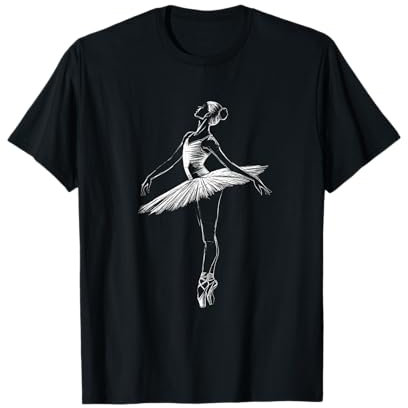 Ballerina Vintage Ballett T-Shirt