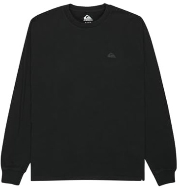 Quiksilver Short-Sleeved T-Shirt Salt Water LS Men's Black XXL