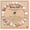 LunarCharm Armband mit Pferdeanhänger aus rosa Naturstein, Armband mit Pferdeanhänger für Mädchen, Pferdegeschenke für Mädchen, Tochter, Nichte, Enkelin, die Pferde liebte