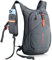 BECOJADDE 20L Wanderrucksack Herren Kleiner Rucksack Damen Leichter Daypack Tagesrucksack Faltbarer Trekkingrucksack für Camping Outdoor Wandern Travel Grau
