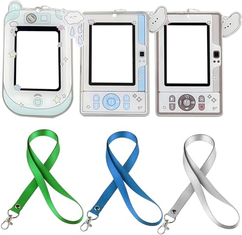 3 Stück Photocard Holder,Kpop Photocard Holder,Kpop Fotokartenhalter Ausweishülle Ausweishalter Id Card Badge Holder Für Idol Album Karten Bank Studentenbus Kartenanhänger,Mit 3-Farbigem Schlüsselband