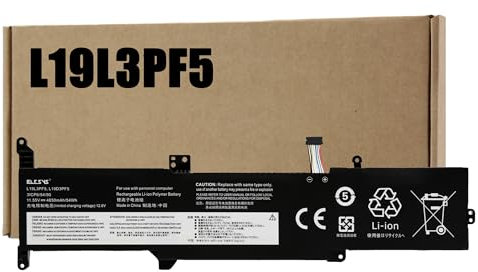 BLESYS L19L3PF5 L19C3PF7 L19D3PF5 Batteria 11,55V 54Wh per Lenovo IdeaPad 3-15IIL05 (81WE) 3-15ADA05 (81W1) 3-14IIL05 3-14IML05 3-14ADA05 Laptop