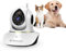 VSTARCAM 720P telecamera per gatti, telecamera interattiva per cani e gatti con app per cellulare, visione notturna a infrarossi, rilevamento del movimento, audio bidirezionale, telecamera per cani da