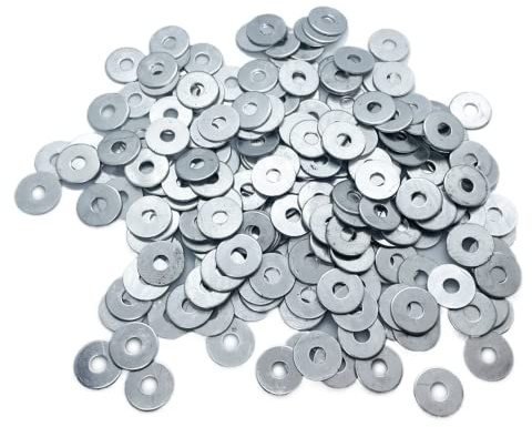 300 pcs Aluminum Pop Rivet Washers for 3/16 inch Diameter Rivets, Backup Blind Rivets Washer