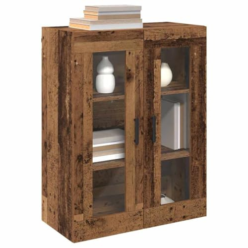 vidaXL Sideboard Old Wood 69.5 x 34 x 90 cm Engineered Wood, Living Room, Modern Rectangular Sideboard Furniture, Durable Household Storage, Practical Organizing Solution, Minimalist Design