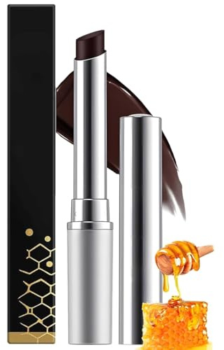 EIHI 1 Stück Schwarzer Honig Lippenstift, Lipstick, Feuchtigkeitsspendend und pflegend, black honey lipstick, 24 Stunden lang anhaltende Feuchtigkeitsversorgung