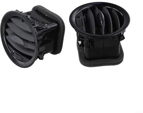 Juego de 2 rejillas interiores de boquilla de ventilación para Opel para todos los modelos de 2013 y para vehículos Corsa D 2007 a 2015 (2 piezas)