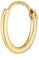 NKlaus Einzel HERREN Creole ECHT GOLD 333er 8 Karat Ohrring Ohrschmuck Ohrhänger 11 mm 3752