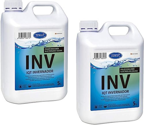 Tamar Invernador Poliester/Liner y Electrólisis Salina, Invernaje y conservación 5 L, Pack de 2 Unidades