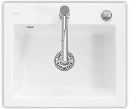 Villeroy & Boch VB-3309 02 RW SUBWAY 60S Spülbecken, Stone White