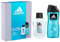 Adidas Ice Dive Gift Set For Him, 100ml Eau De Toilette & 250ml Shower Gel
