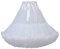 PhilaeEC Damen Petticoat Tutu Tüllrock Mehrschichtiger Puffy Cosplay Unterrock, Länge 55cm, Taille 55-95cm
