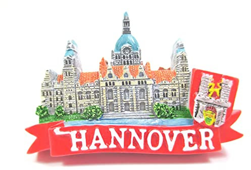 Hannover Nierdersachsen Premium Magnet Poly Souvenir Germany (79)
