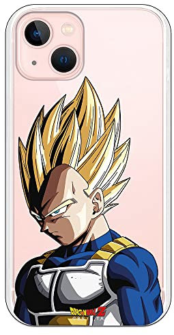 Personalaizer iPhone 14 Case - Dragon Ball Z Vegeta Super Saiyan white