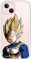 Personalaizer iPhone 14 Case - Dragon Ball Z Vegeta Super Saiyan white